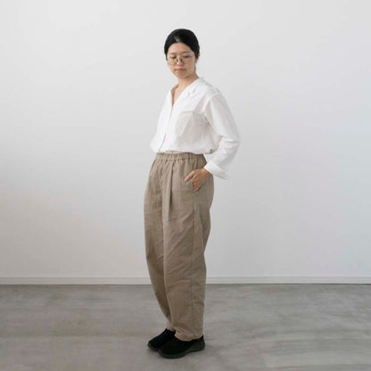 【Kit】Wide pants - Clay -