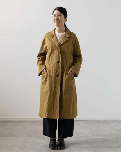 【Kit】Work coat - Clay コットンナイロンギャバ -