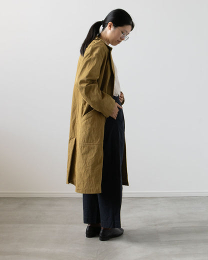 【Kit】Work coat - Clay コットンナイロンギャバ -