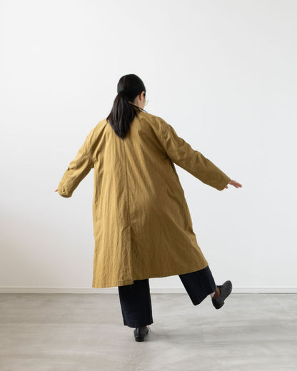 【Kit】Work coat - Clay コットンナイロンギャバ -