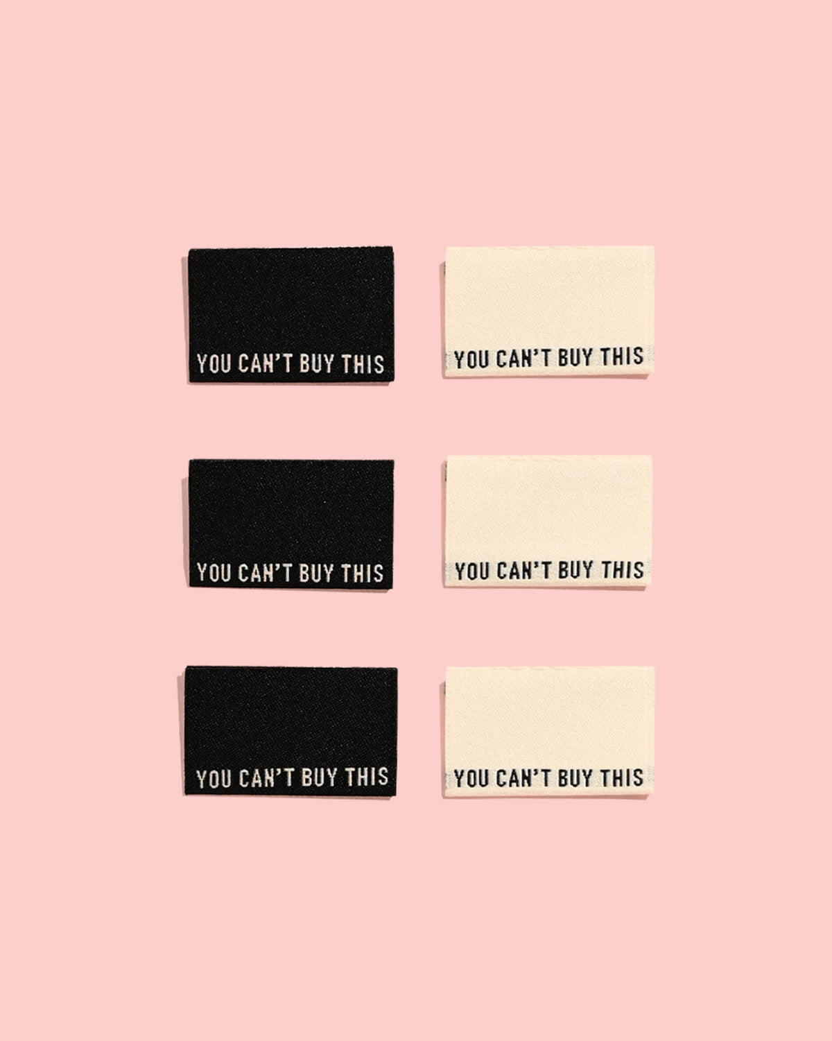 【織りネームラベル】- You Can't Buy This -