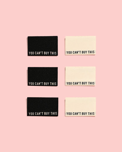 【織りネームラベル】- You Can't Buy This -