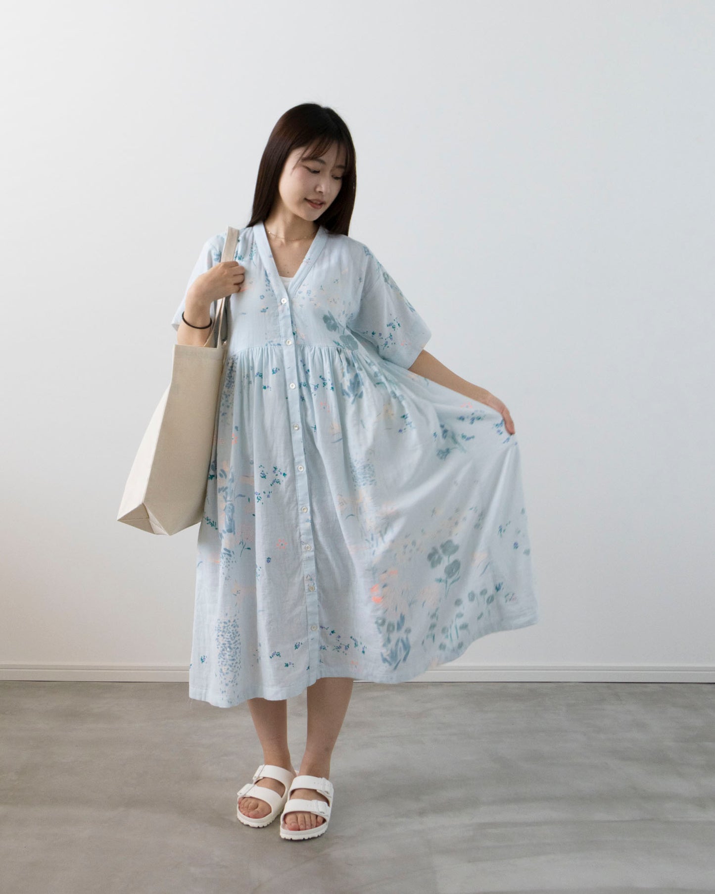 【Kit】ZW Gather Dress - nani IRO -