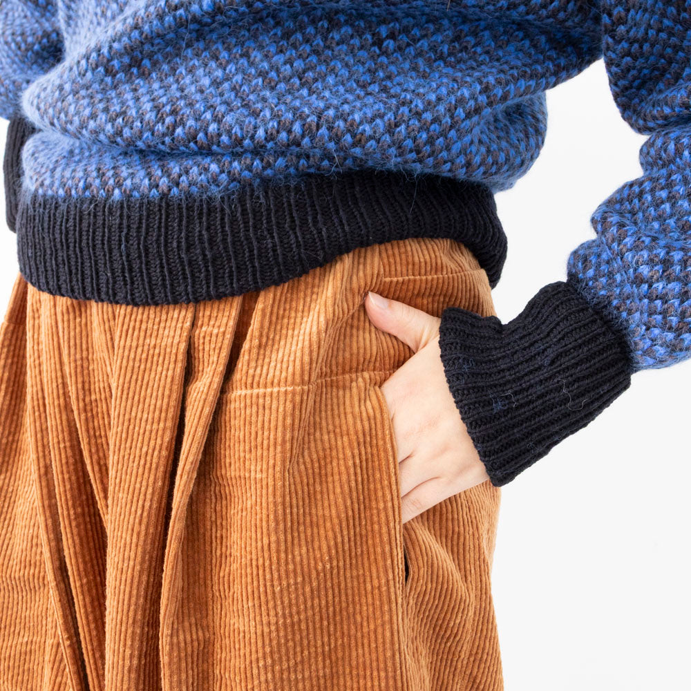 【Kit】Barrel pants -Bubble Corduroy-