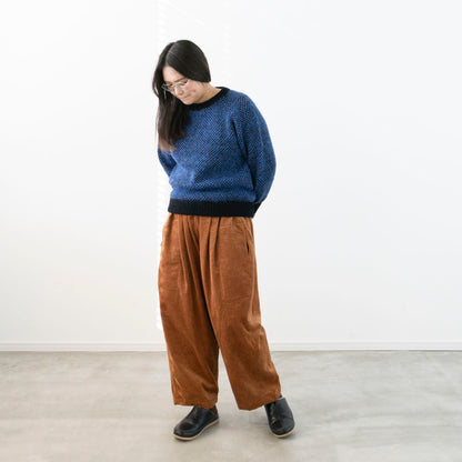 【Kit】Barrel pants -Bubble Corduroy-