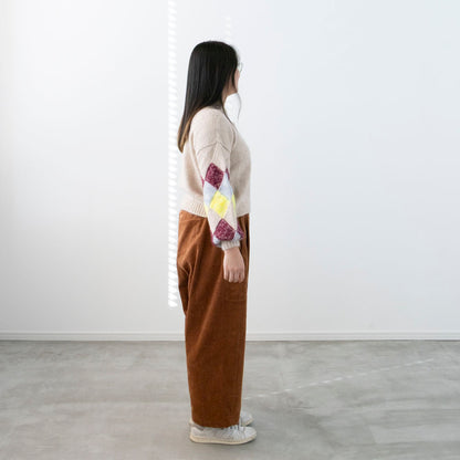 【Kit】Barrel pants -Bubble Corduroy-