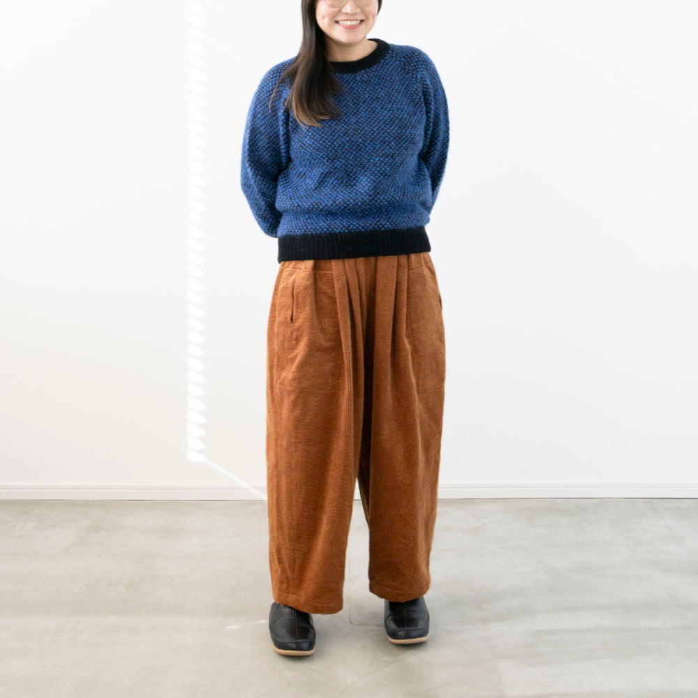 【Kit】Barrel pants -Bubble Corduroy-