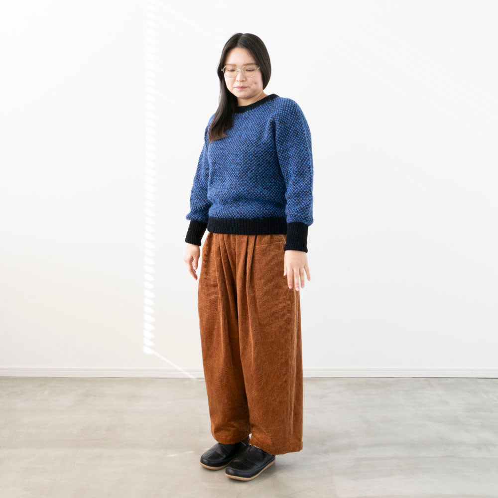 【Kit】Barrel pants -Bubble Corduroy-
