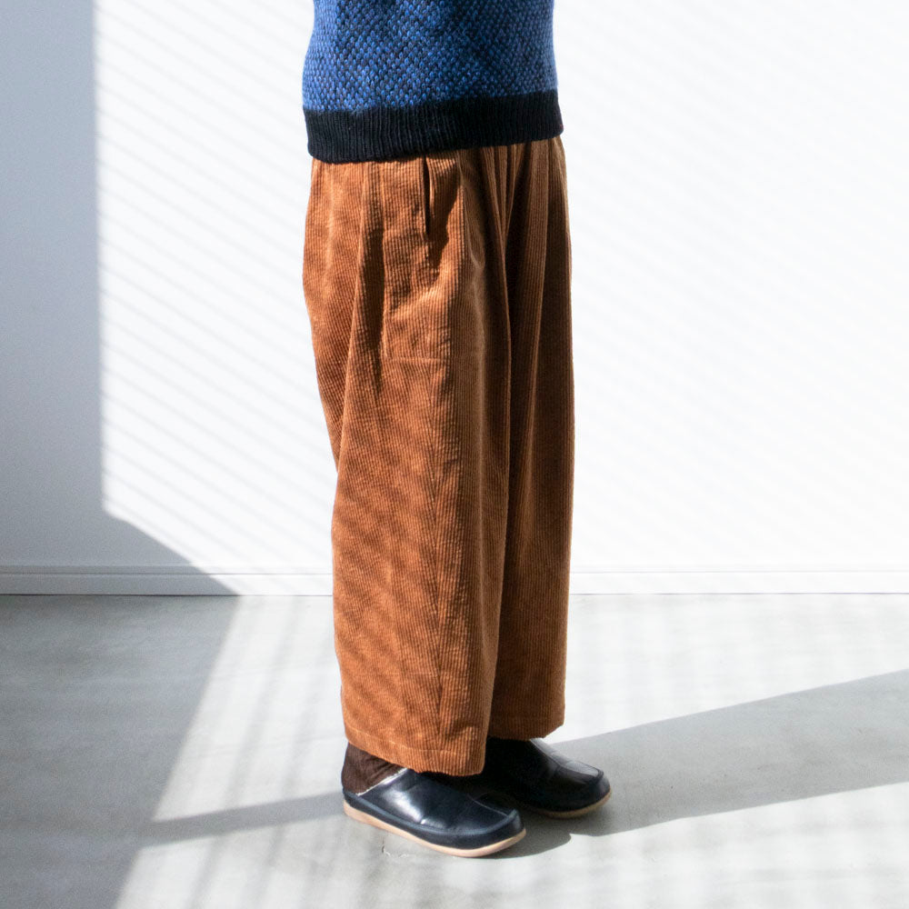 【Kit】Barrel pants -Bubble Corduroy-