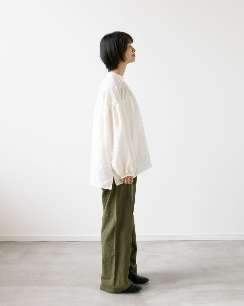【Printed pattern】no.19 Raglan Gathered Pullover