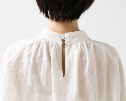【Printed pattern】no.19 Raglan Gathered Pullover
