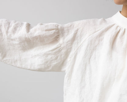 【Printed pattern】no.19 Raglan Gathered Pullover