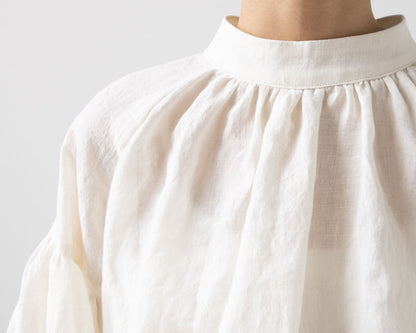 【Printed pattern】no.19 Raglan Gathered Pullover