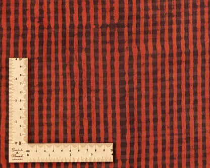 check - Red×brown