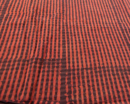 check - Red×brown