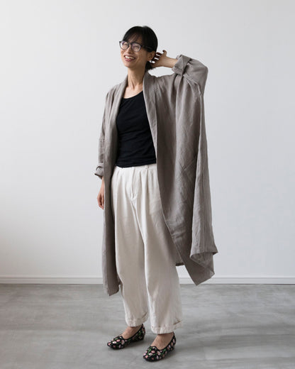 【Printed pattern】no.12 Robe coat