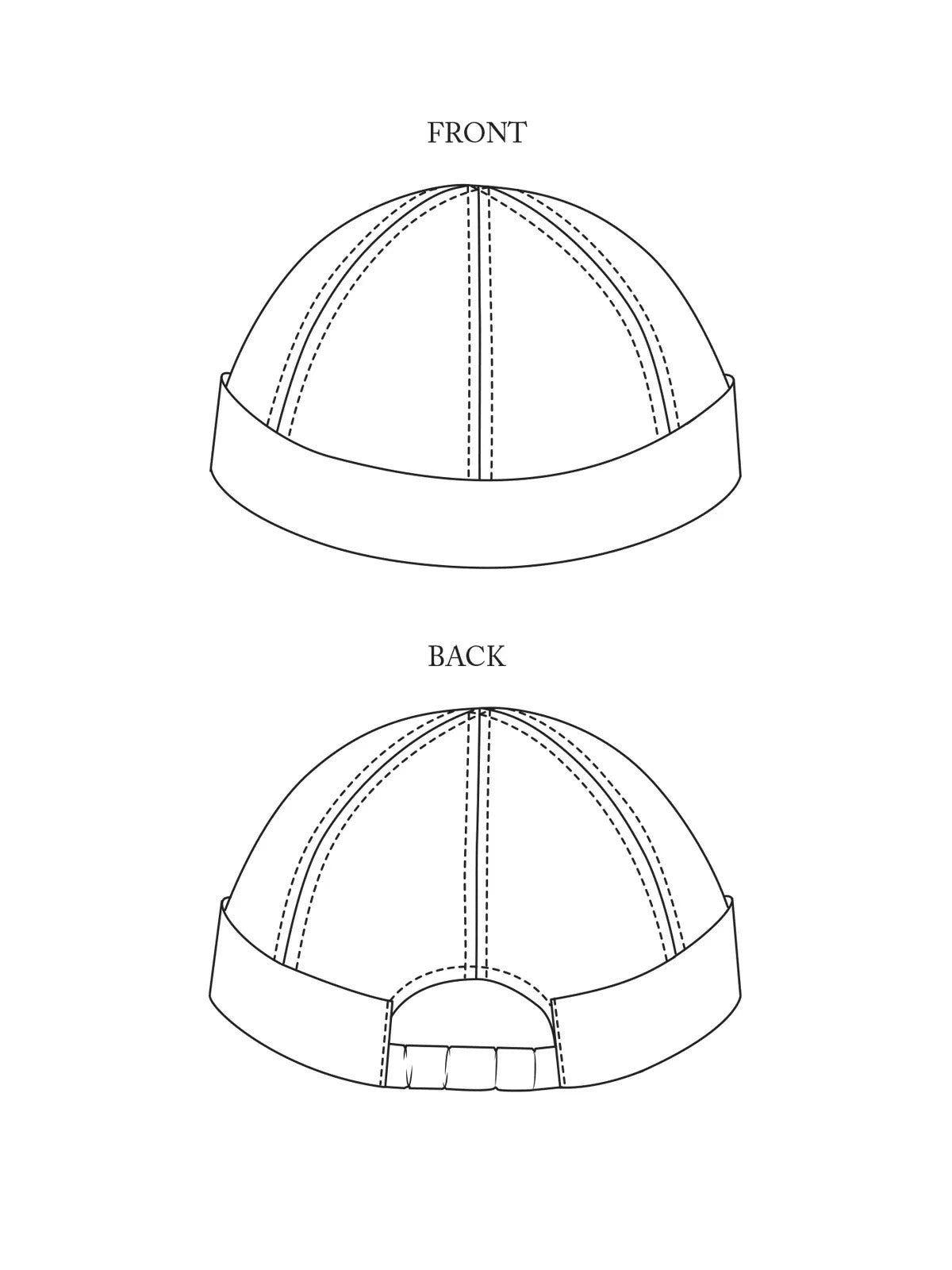 【PDF pattern】Docker's Beanie