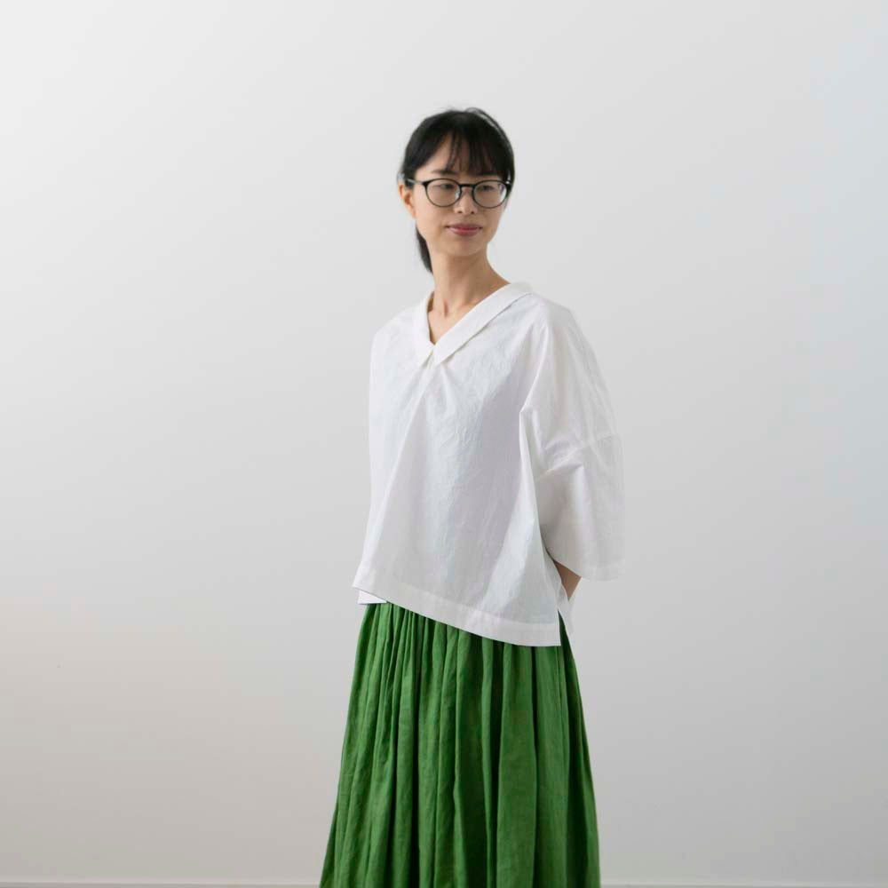 【Printed pattern】no.17 Drop Shoulder Pullover
