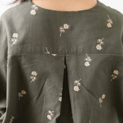 【Printed pattern】no.17 Drop Shoulder Pullover