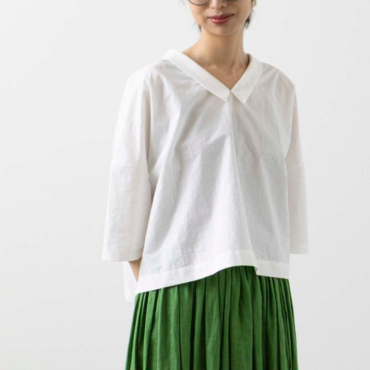 【Kit】Drop Shoulder Pullover - Paper タイプライター
