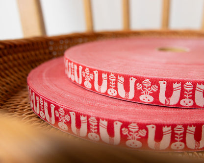 Folk Bird Ribbon