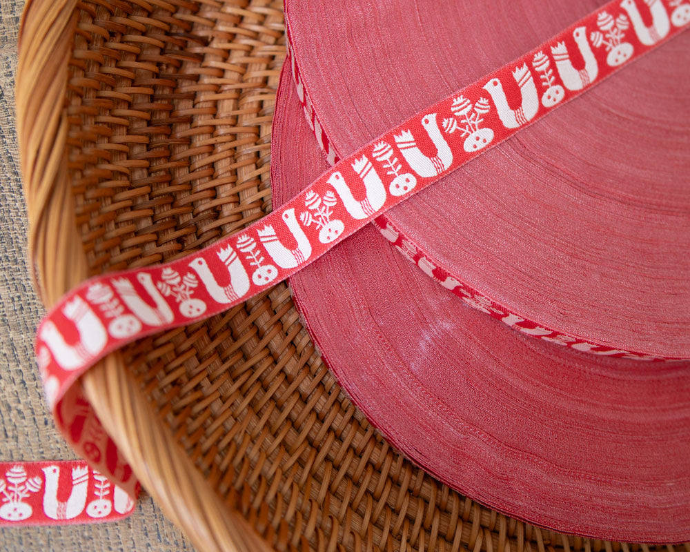 Folk Bird Ribbon