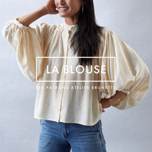 【Printed pattern】La Blouse