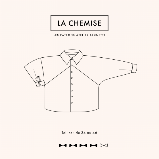 【Printed pattern】La Chemise