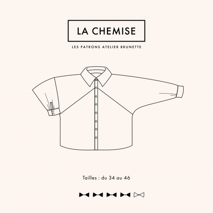 【Printed pattern】La Chemise