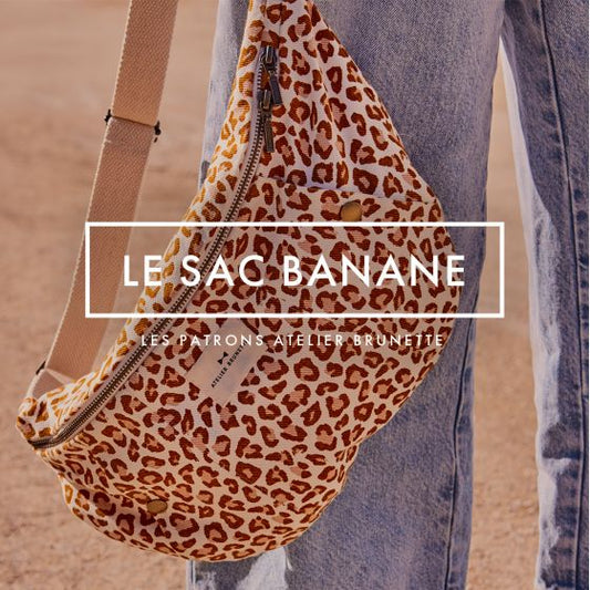 【Printed pattern】Le Sac Banane