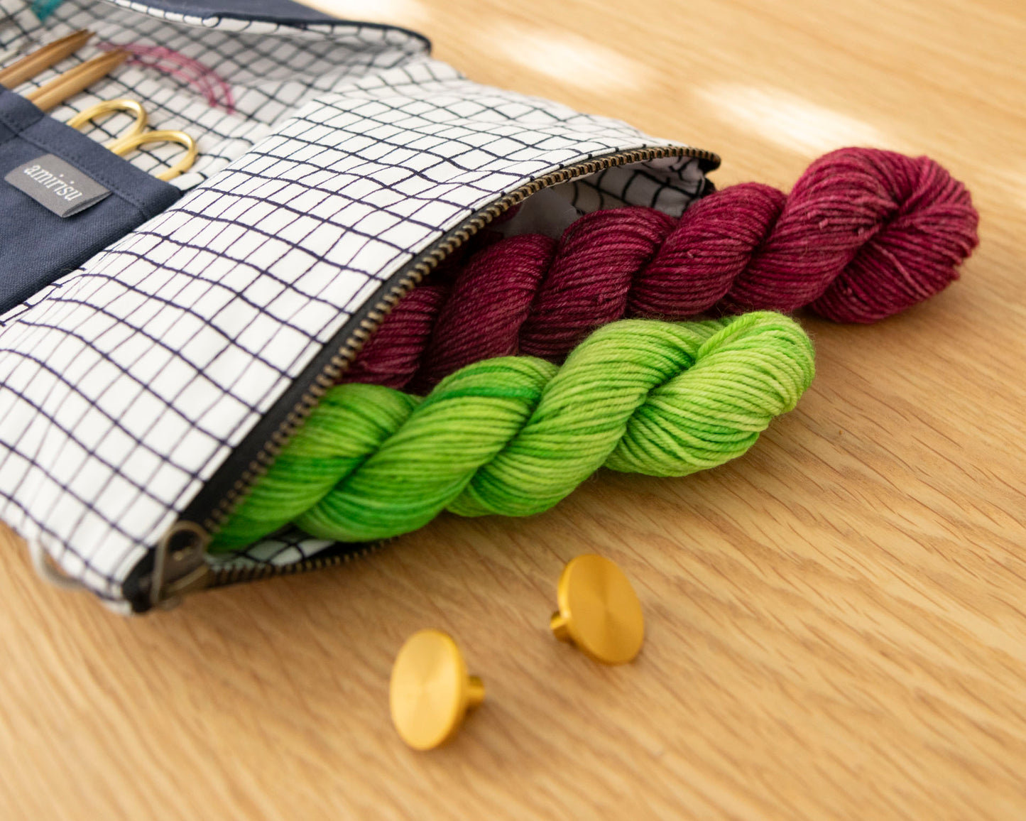 【Kit】Knitter's needle pouch - Pool -