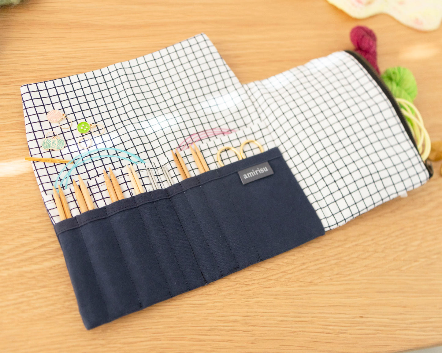 【Kit】Knitter's needle pouch - Pool -