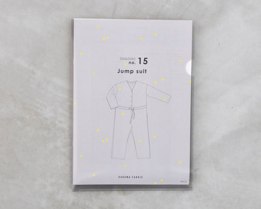 【Printed pattern】no.15 Jump Suit