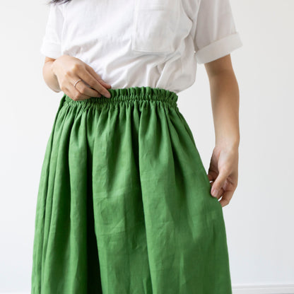 シンプルギャザースカート