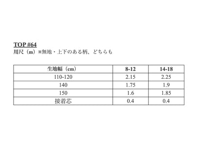 【PDF Pattern】TOP #64
