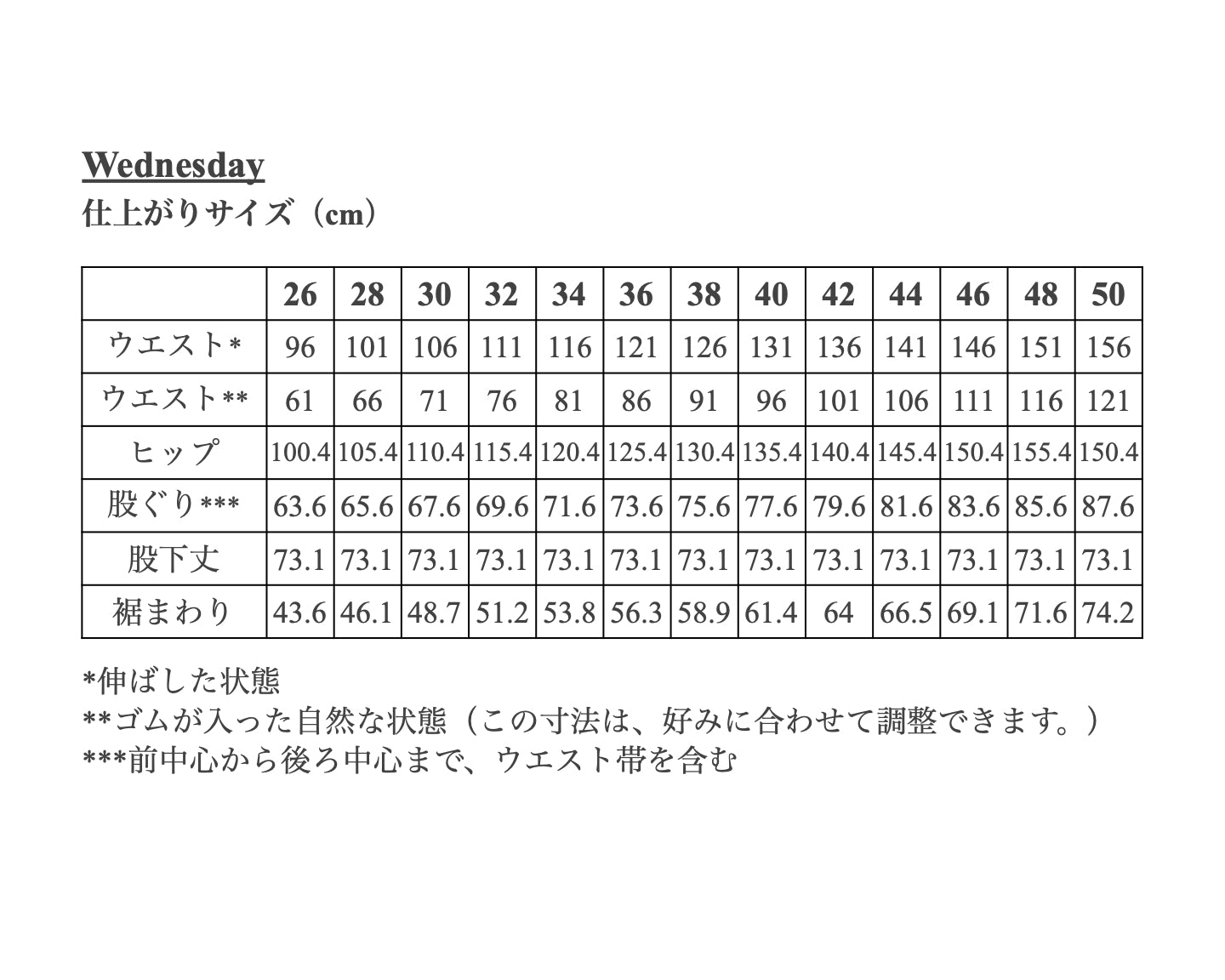 【Patterns】The Wednesday