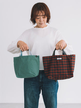 【Kit】Paddington Bag Oilskin Gingham Sail Thread