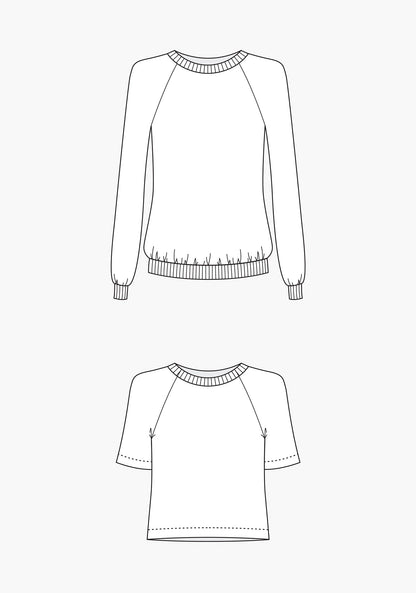 【Printed pattern】Linden Sweatshirt