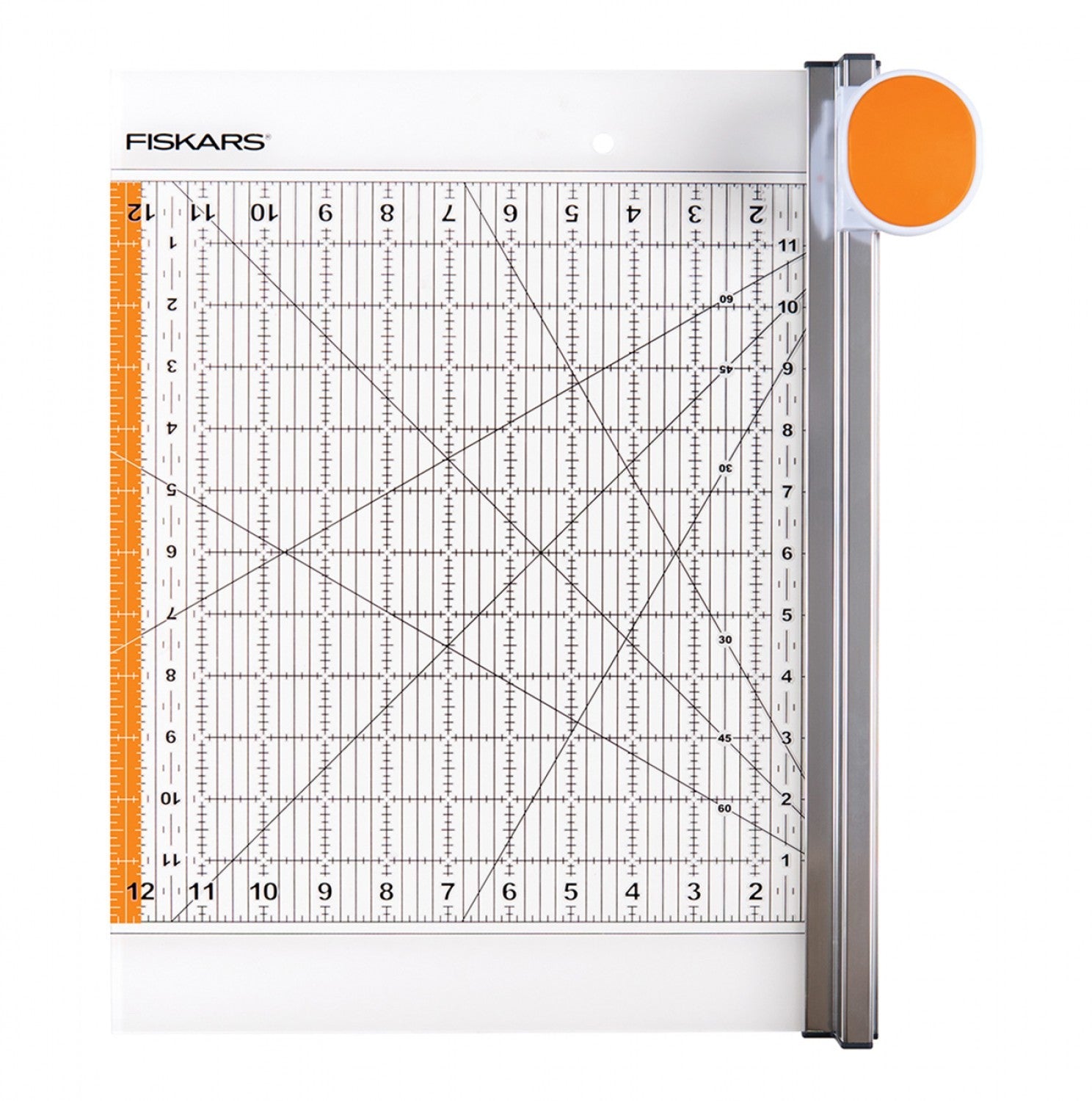 45mm Ruler 12in x 12in Fiskars Rotary Ruler Combo with 45mm blade – Sail & Thread