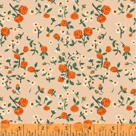 Peach - Mousies Floral