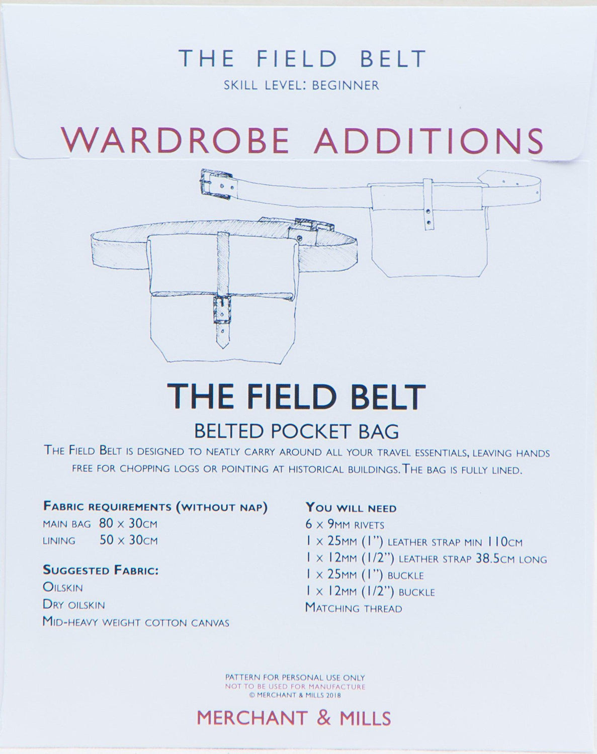 【Patterns】The Field Belt